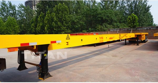 Different types of flatbed semi trailer for sale