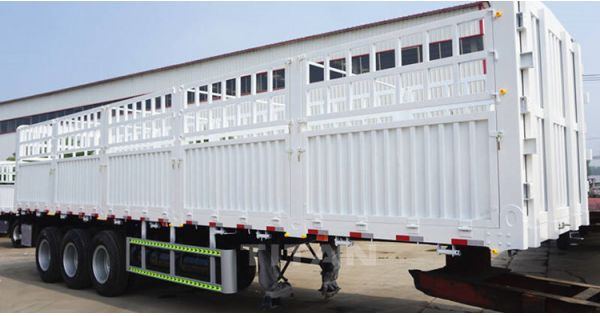 Fence semi trailer 60 Ton for sale in Tanzania - How to ensure the safe use of livestock trailer?