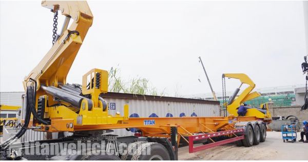 37 Ton Container Side Loading Trailer for Sale - Learn the Design and Specs of Sidelifter