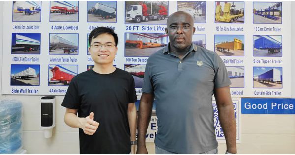 Jamaican Customer Ordered a Gooseneck Fuel Tanker Trailer for Tongya Vehicle