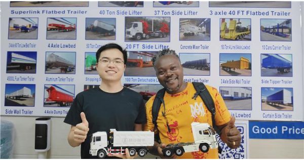 Zambian Agent Customer Visited Tongya and Ordered 20 Set Shacman F3000 Dump Trucks