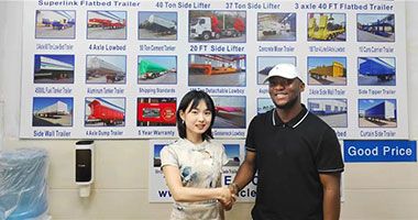 Guinea Customer Purchase 80CBM Fuel Tanker Trailer Make Money 1000 USD One Day