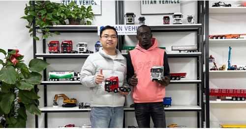 Zimbabwe Customer Ordered 4 Axle Low Loader Trailer from Tongya Vehicle