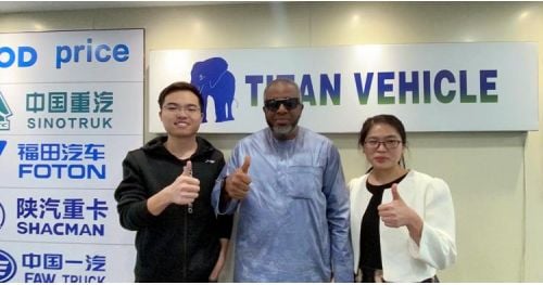 Sudanese Customer Come to Tongya to Buy Stake Semi Trailer