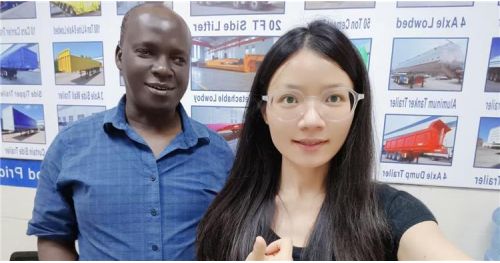 Nigeria Customer Visited Tongya to Purchase Asphalt Tanker Trailer