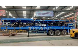 Tongya 40ft flatbed trailer will be send to Tanzania on June 24th