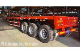 3 Axle Flatbed Semi Trailer will be sent to Chile Valparaíso
