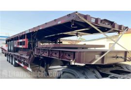 40ft Flatbed Trailer and 4 Axle 80 Ton Low Loader Trailer will be sent to Zimbabwe