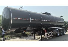 3 Axle Liquid Asphalt Tanker Trailer will transport to Tanzania