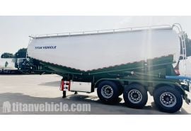 3 Axle 35CBM Bulk Cement Tanker Trailer will be sent to Sierra Leone 
