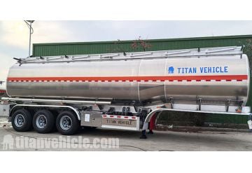 3 Axle Aluminum Tanker Trailer will be Sent to Mali