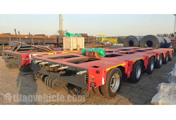 Nicolas SPMT Modular Semi Trailer will be sent to Libya