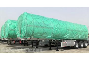 Tri Axle Aluminum Tanker Trailer will be sent to Zambia Lusaka