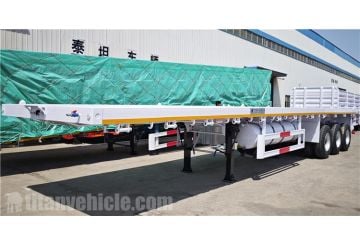 Tri Axle Flatbed Trailer will be sent to United Arab Emirates