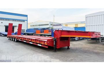 5 Axle Semi Low Loader Trailer will be Sent to Zambia