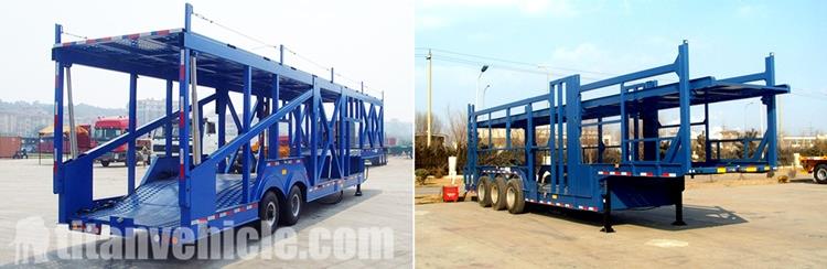 Double Deck Car Transport Trailer