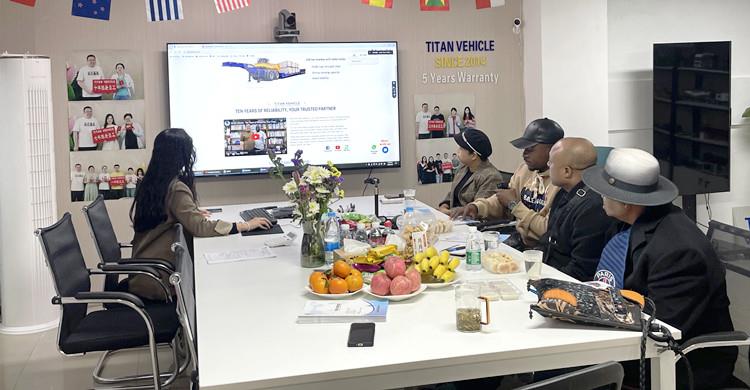 African Customers Consulted the Details of Modular Trailer