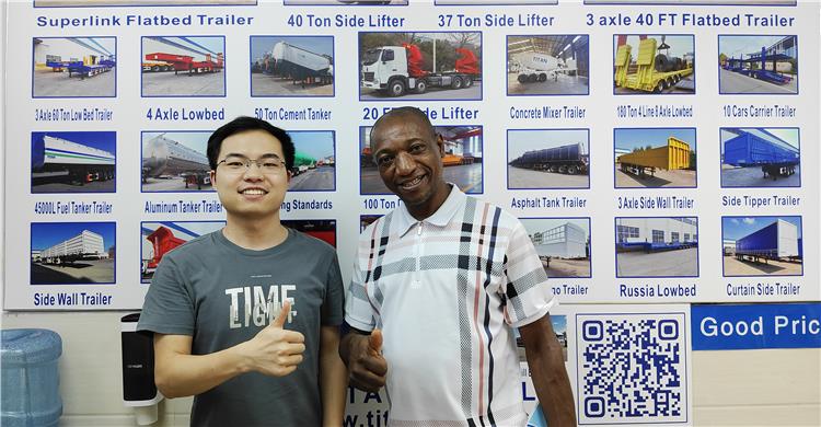 Tongya Fence Semi Trailer for Sale In Tanzania 