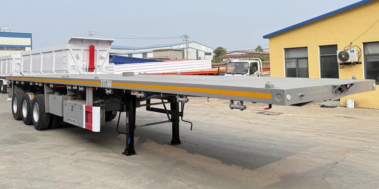 Tongya Vehicle Tri Axle Trailer for Sale in Uganda