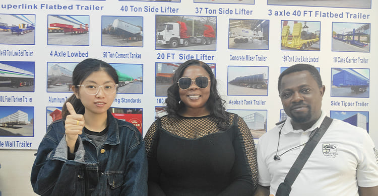 Drop Side Grain Transport Trailer for Sale in Zambia