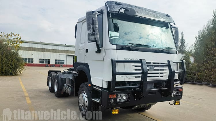 Used Howo Tractor Truck 6X4 for Sale in Tanzania