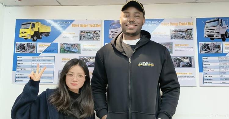 Rwandan Customer Visit Tongya to Buy Flatbed Trailer