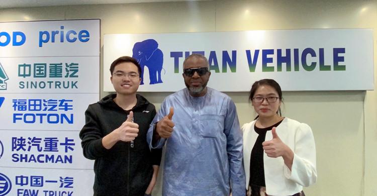 Sudanese Customer Come to Tongya to Buy Stake Semi Trailer