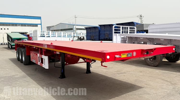 Three Axle Flatbed Trailer Manufacturers for Sale in Guyana