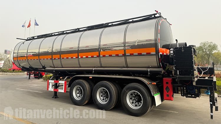 Tri Axle Bitumen Tanker Trailers for Sale in Guyana