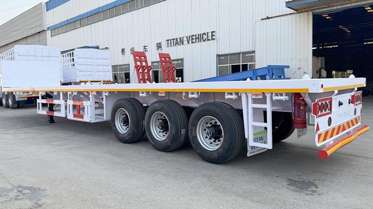 Heavy Duty Semi Truck Flatbed Trailer for Sale in Zimbabwe