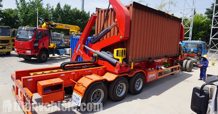 20Ft Side Lifter Truck With Remote Control