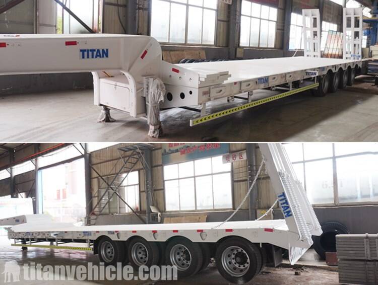 Package of Low Loader Trailer for Sale Price
