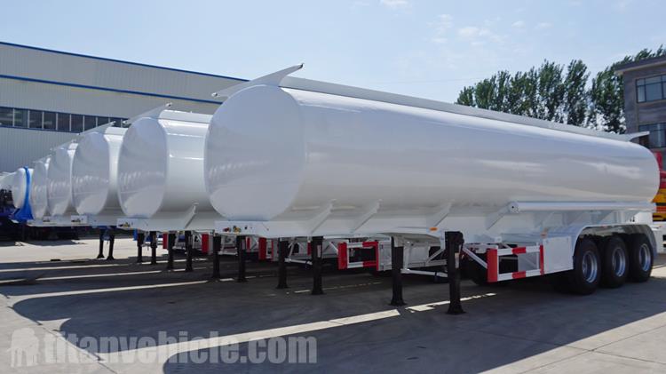 Tri Axle 45000 Liters Fuel Tanker Trailer for Sale In Mali