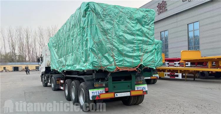 Tri Axle 33CBM Tipper Trailer for Sale In Kenya