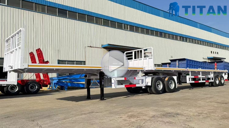 Superlink Flat Deck Trailer for Sale In Ghana