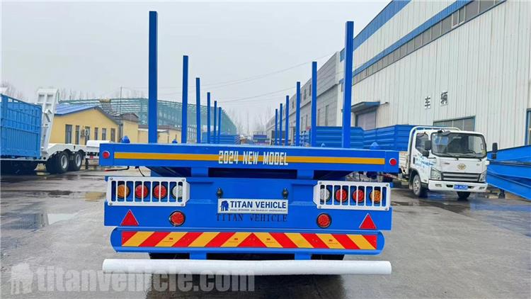 12.5m Wood Log Trailer for Sale In Philippines