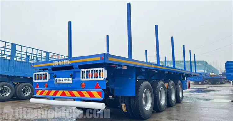 12.5m Wood Log Trailer for Sale In Philippines