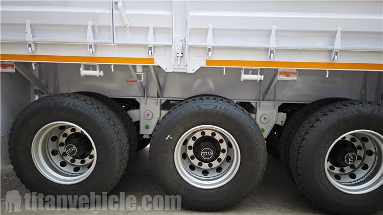 Triaxle Trailer with Bulk Sides for Sale In Zambia