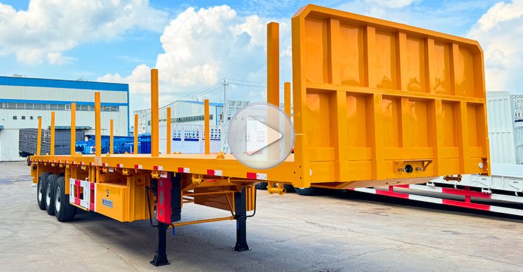 Semi Flatbed Trailer for Sale in Saudi Arabia