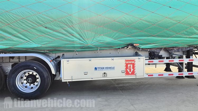 39000 Liters Aluminum Fuel Tanker Trailer for Sale in Costa Rica