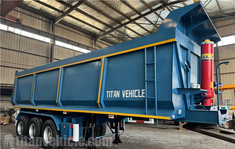 Tri Axle 30CBM Dump Semi Trailer for Sale In Kenya