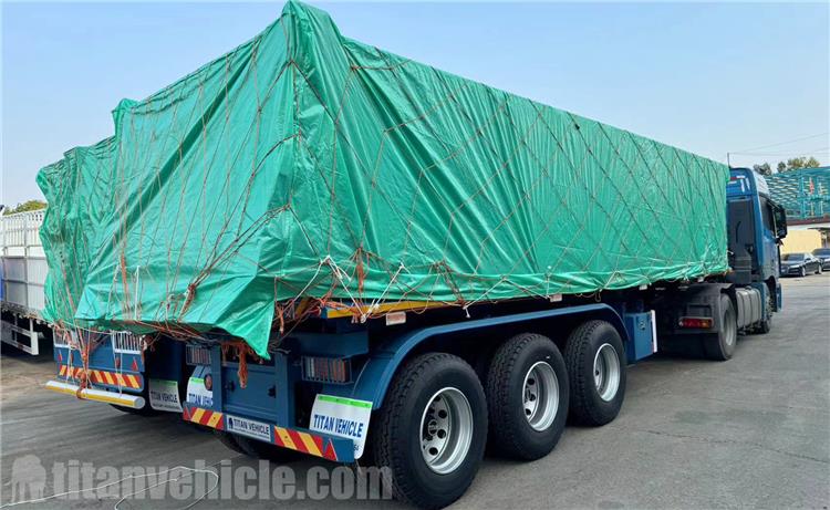 Tri Axle 30CBM Dump Semi Trailer for Sale In Kenya