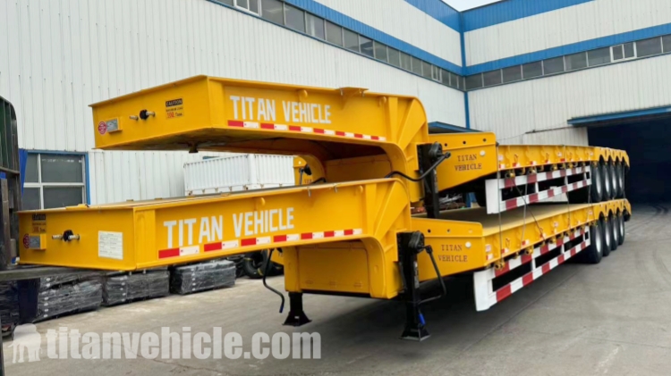 Low Bed Semi Trailer for Sale  Low Bed Loader in Sierra Leone