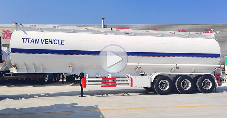 7 Compartments Fuel Tanker Trailer for Sale in Zambia