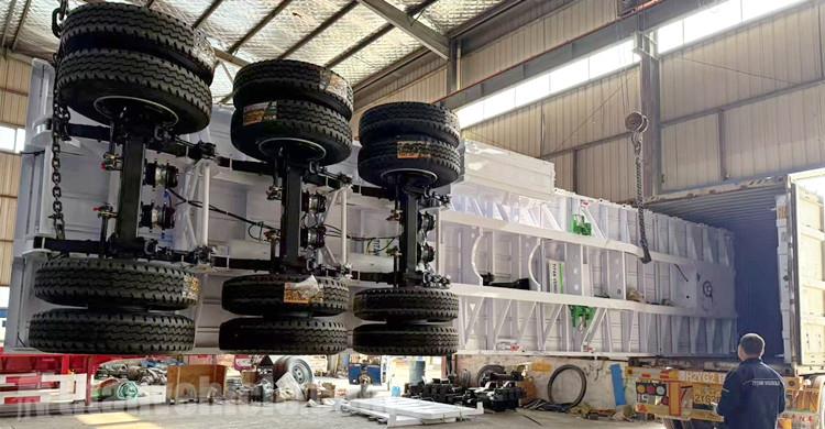 Tri Axle Side Body Trailer for Sale in Zambia