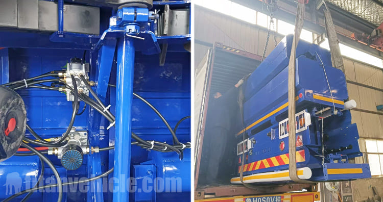 Tri Axle Flatbed Trailer Manufacturers for Sale in Nigeria