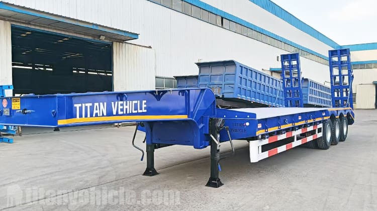 Tri Axle Low Loader Trailer for Sale in Congo