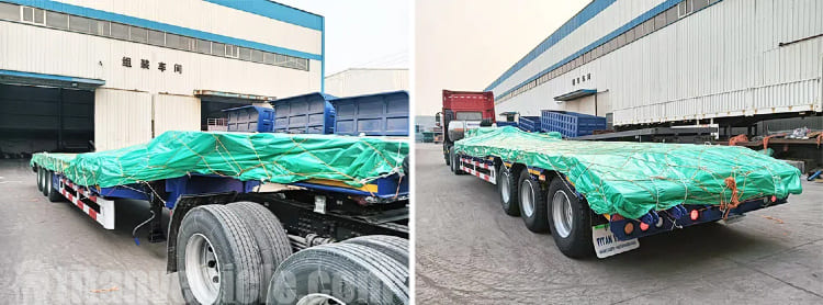 Tri Axle Low Loader Trailer for Sale in Congo