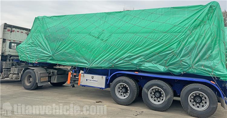 Tri Axle Bulk Cement Tanker Trailer for Sale In Zimbabwe