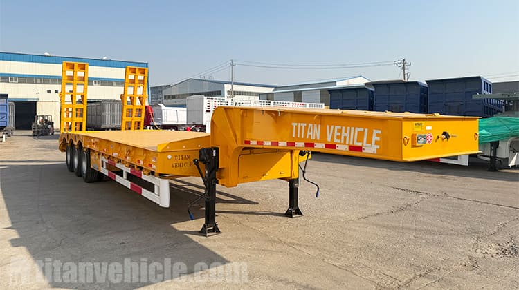 Tri Axle Low Loader Trailer for Sale in Ghana